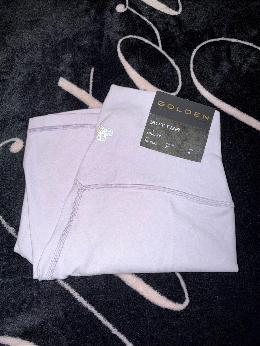 Aritzia purple golden butter shorts